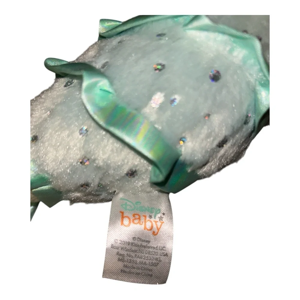 Disney Baby Ariel 12” Plush‎ Doll Little Mermaid Sparkle Crinkle Tail with Sound